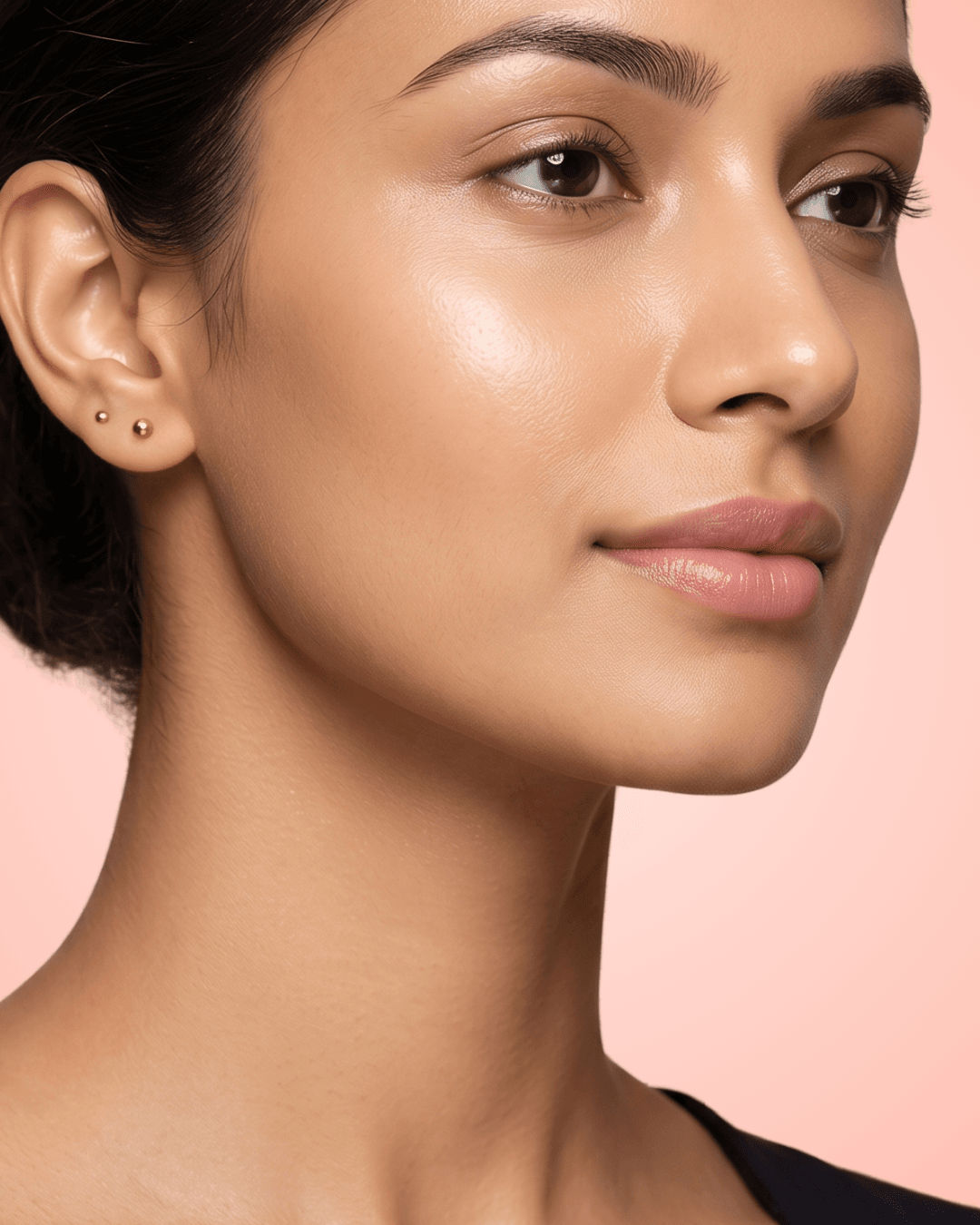 Laser hair removal treatment area for full face and jawline